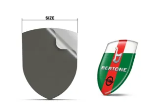 Bertone Pegatinas Ventana Vehículo Edición Estilo Personalizable
